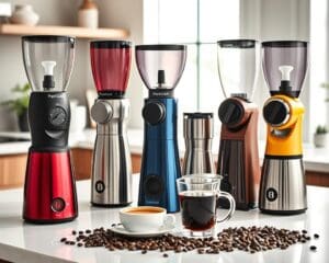 Elektrische Kaffeemühlen für frisch gemahlenen Kaffee