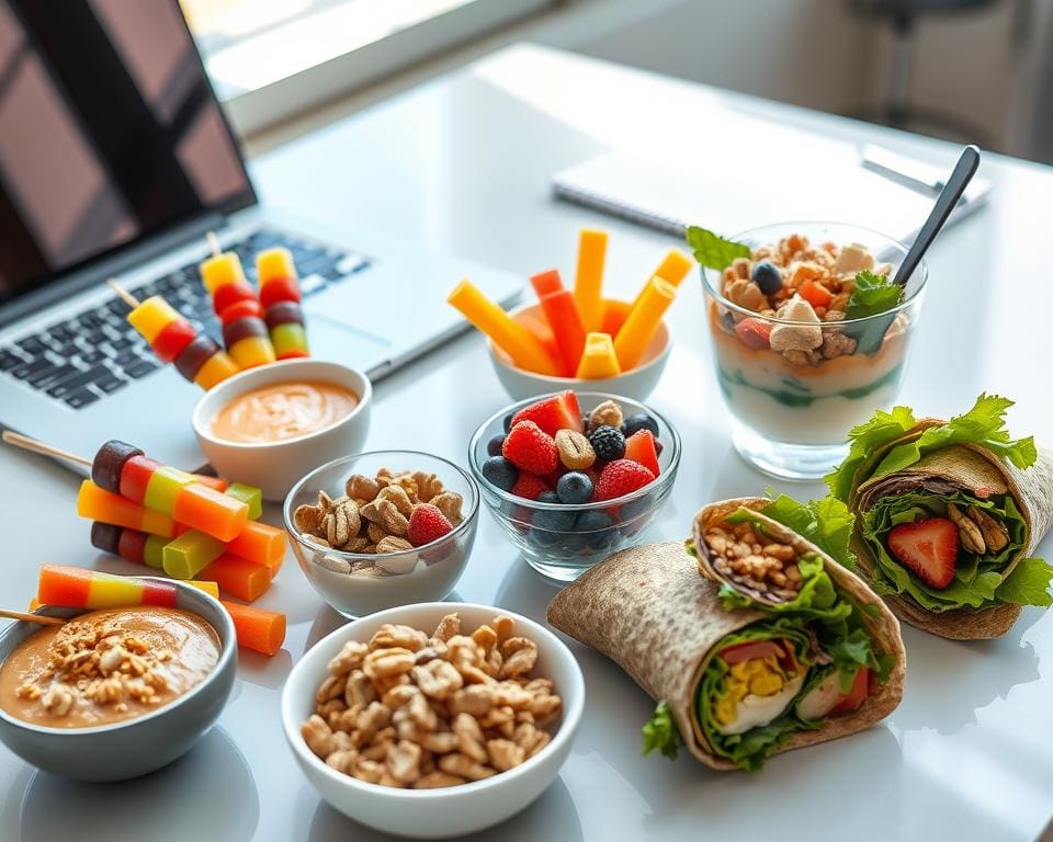 Gesunde Snacks fürs Büro