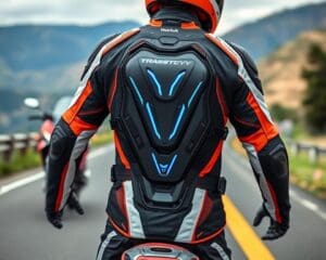 Intelligente Motorradjacken mit Airbag