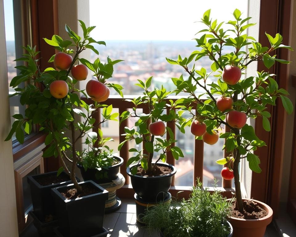 Kleine Obstbäume für Balkon und Terrasse: So gedeihen Ihre Früchte