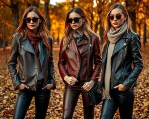 Ledermode: Robuste und elegante Styles für den Herbst