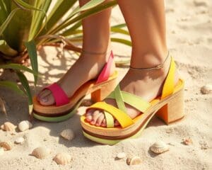 Plateau-Sandalen: Stylisch und bequem durch den Sommer