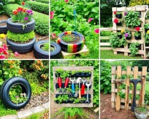 Recycling-Ideen für den Garten: Nachhaltigkeit trifft auf Kreativität