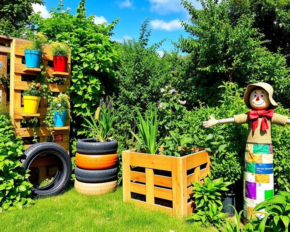 Recycling Ideen für den Garten