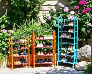 Schuhregale von Fermob: Praktische Lösungen für den Garten