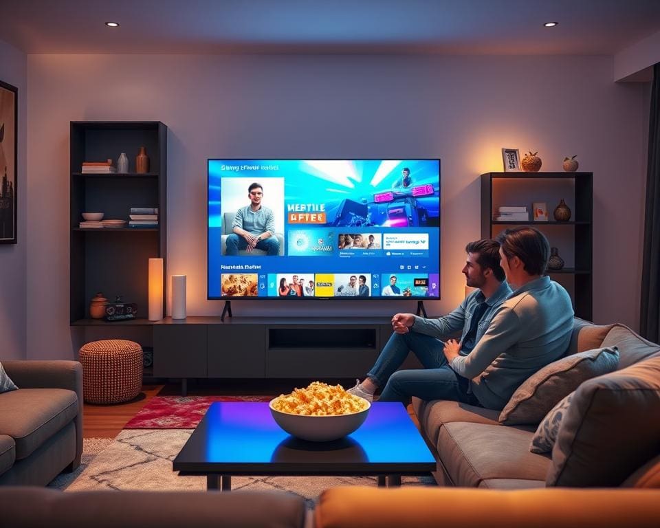 Smart-TV Online Inhalte