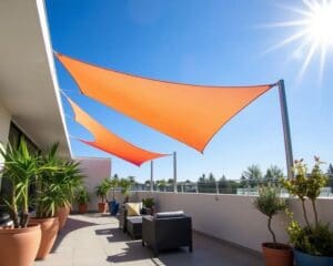 Sonnensegel für die Terrasse: Praktischer Schutz vor Sonne