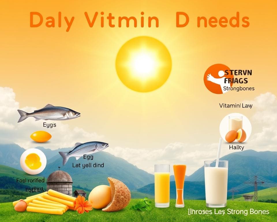 Vitamin D Bedarf pro Tag