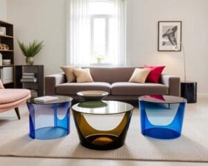 Beistelltische von Kartell: Klein, aber funktional