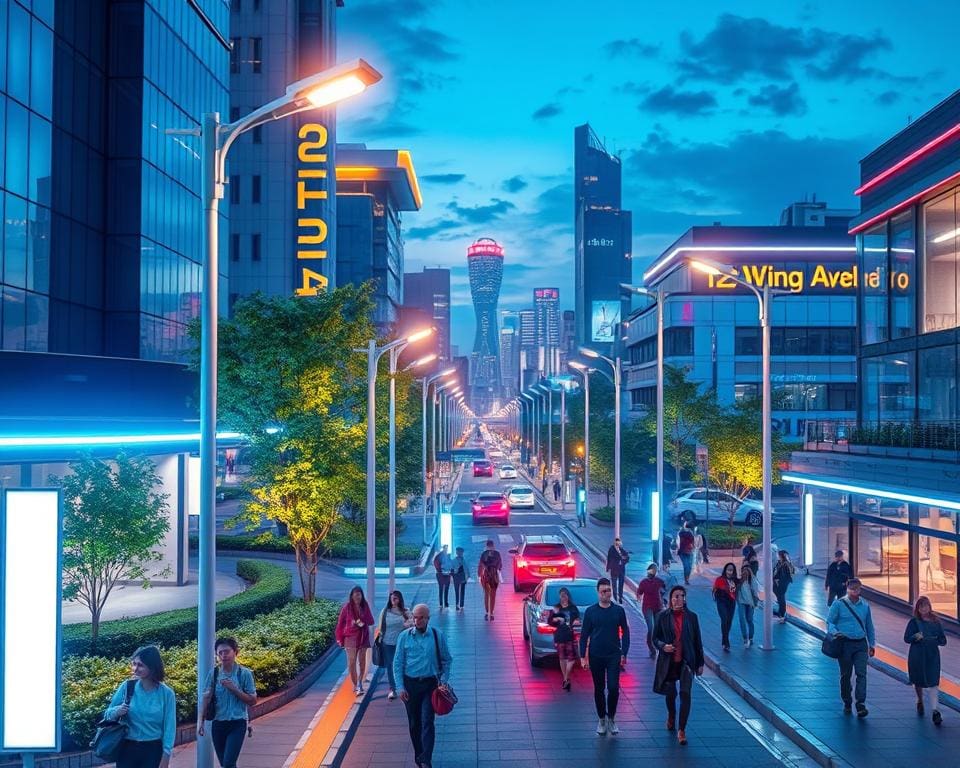 Beleuchtungssysteme und Sicherheit in Smart Cities