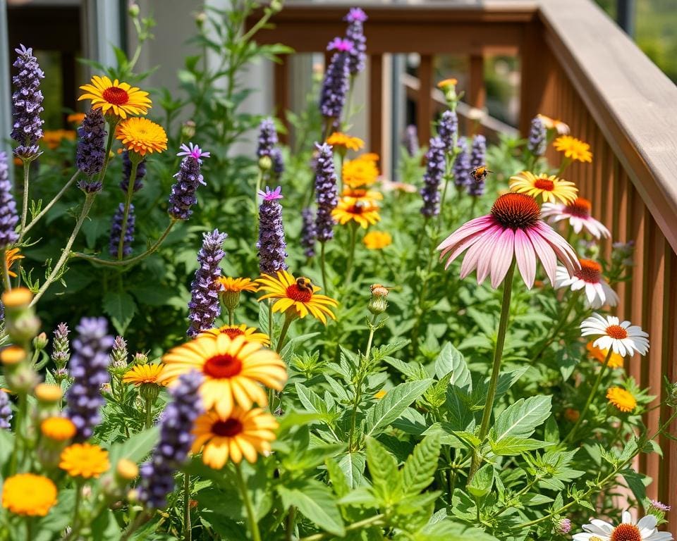 Bienenfreundliche Pflanzen für Balkone