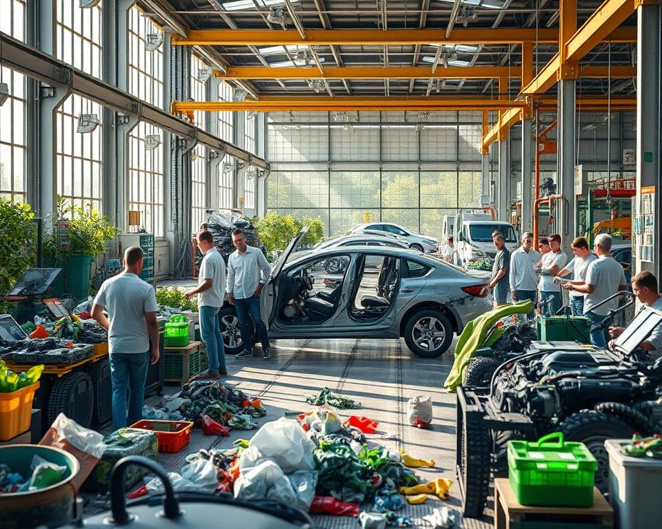 Einfluss von Recycling auf die Automobilherstellung Einfluss von Recycling auf die Automobilherstellung