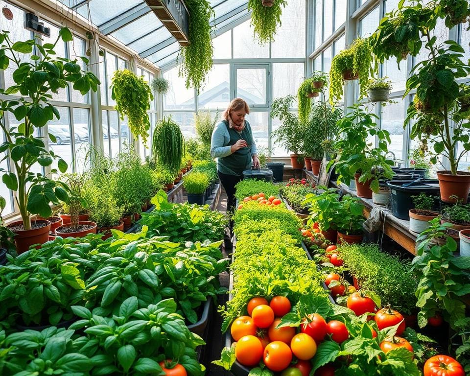 Essbare Pflanzen im Wintergarten: Frische Ernte das ganze Jahr