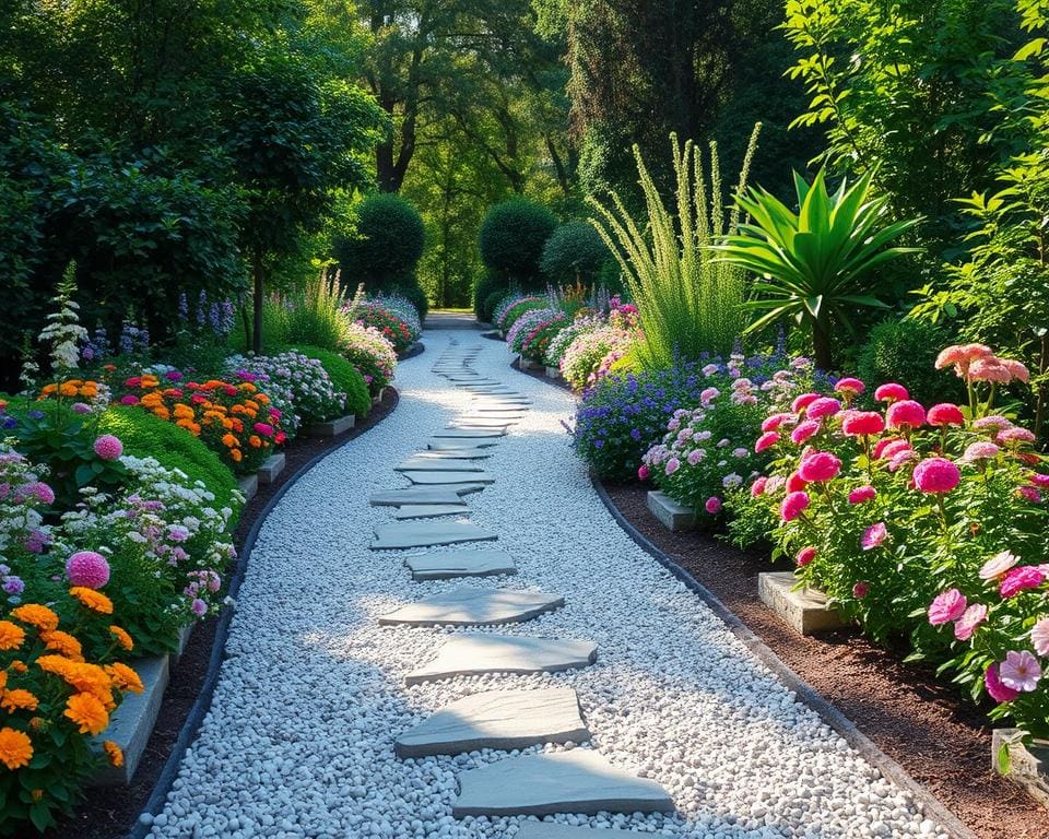 Gartenwege aus Kies oder Naturstein: Praktische Pfade gestalten