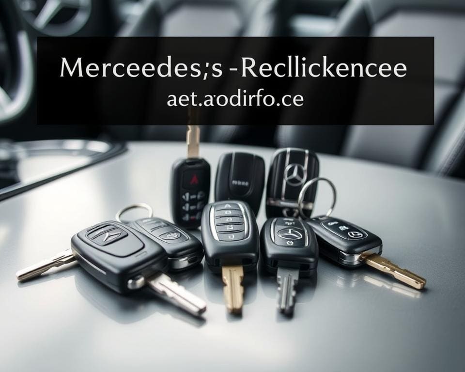 Günstige Ersatzschlüssel für Mercedes online bestellen