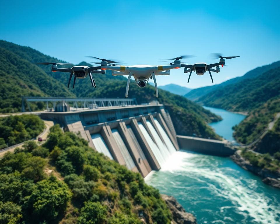 Können Drohnen die Überwachung von Wasserkraftwerken verbessern?
