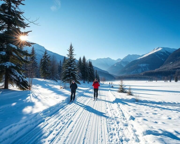 Langlaufen in Vorarlberg: Fitness im Schnee