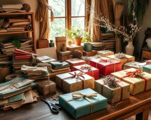 Nachhaltige Geschenkverpackungen selber machen