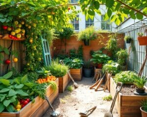 Obst- und Gemüsegärten auf kleinen Flächen gestalten