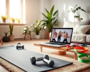 Online-Trainings für mehr Fitness zu Hause