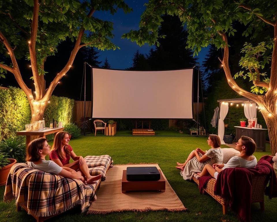 Outdoor-Kino Ideen