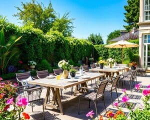 Outdoor-Tische von Fermob: Robust und wetterfest