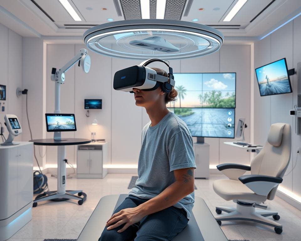 Rehabilitationsfortschritt mit VR-Geräten