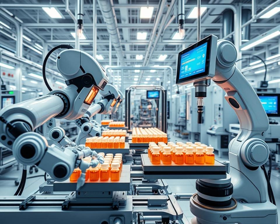 Robotiktechnologien für Pharmaproduktion