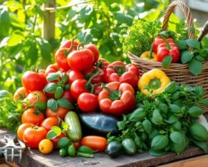 Saisonale Rezepte aus dem eigenen Garten
