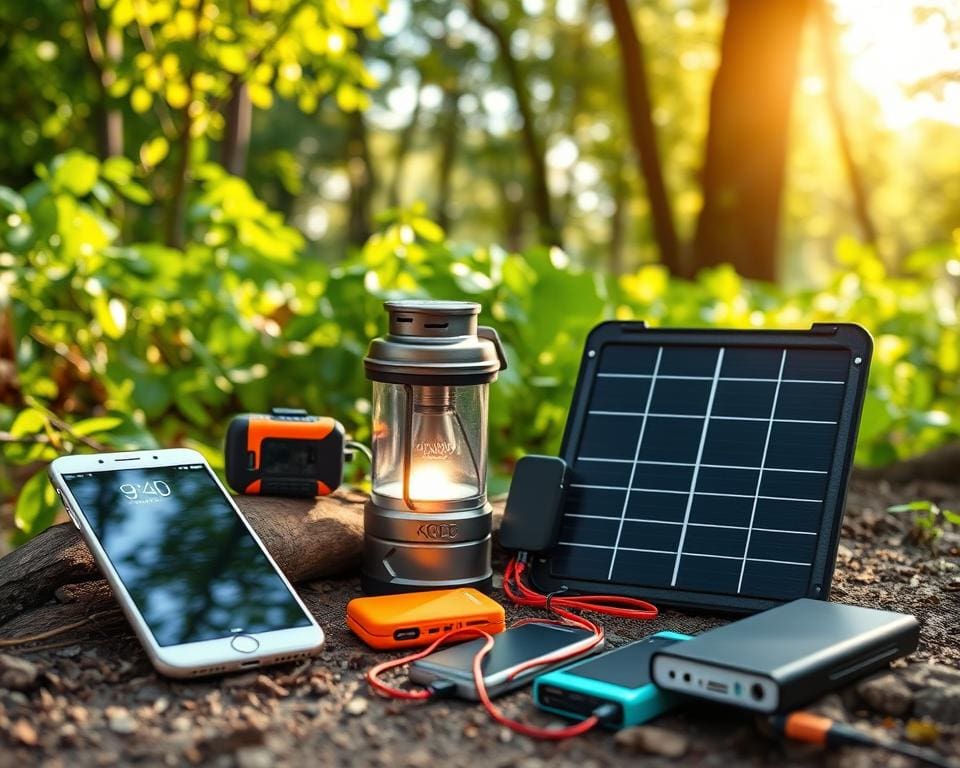 Solar-Power-Gadgets für unterwegs