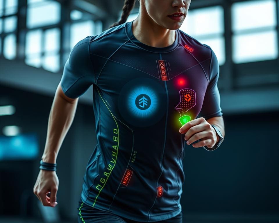 Sportbekleidung mit Sensor-Technologie