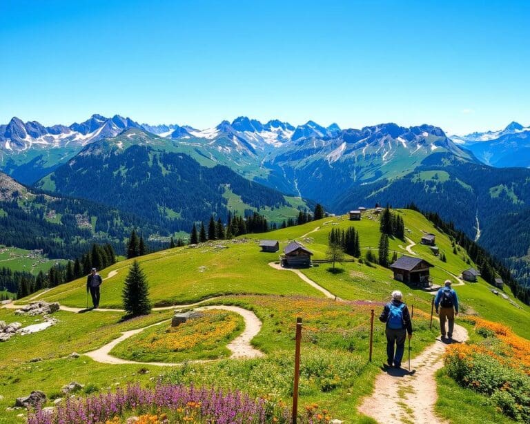 Themenwanderwege in den Alpen: Wandern mit Konzept