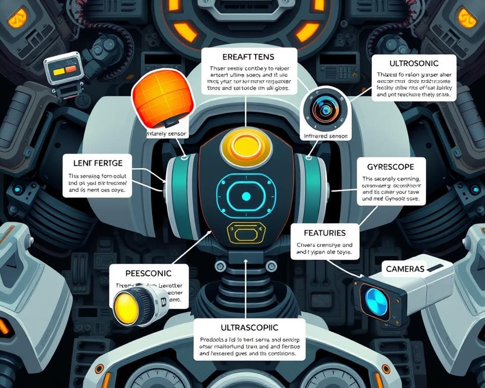 Typen von Sensoren in der Robotik