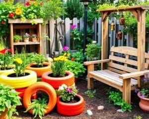 Upcycling im Garten: Kreative Projekte für draußen