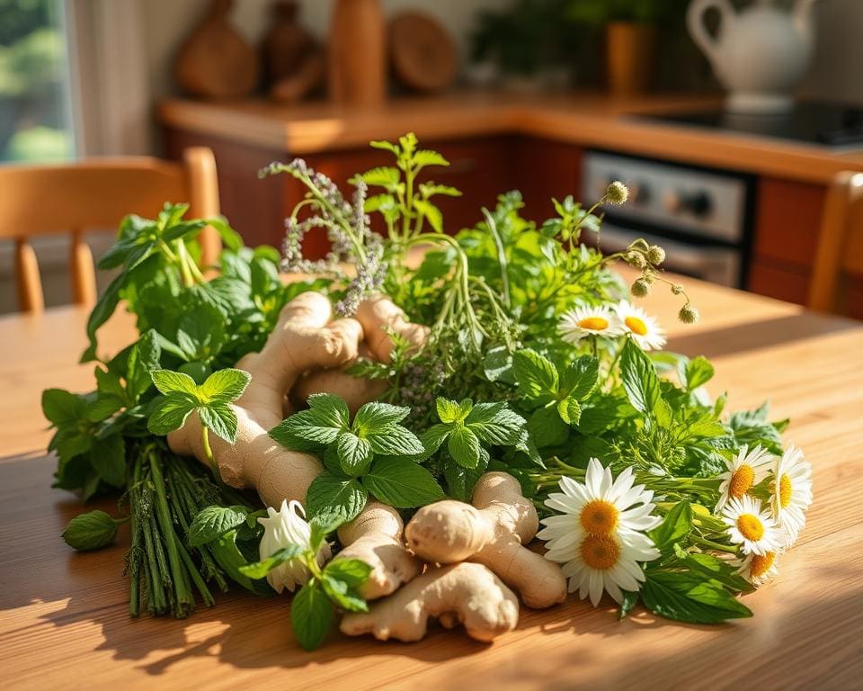 Verdauung anregen mit Kräutern