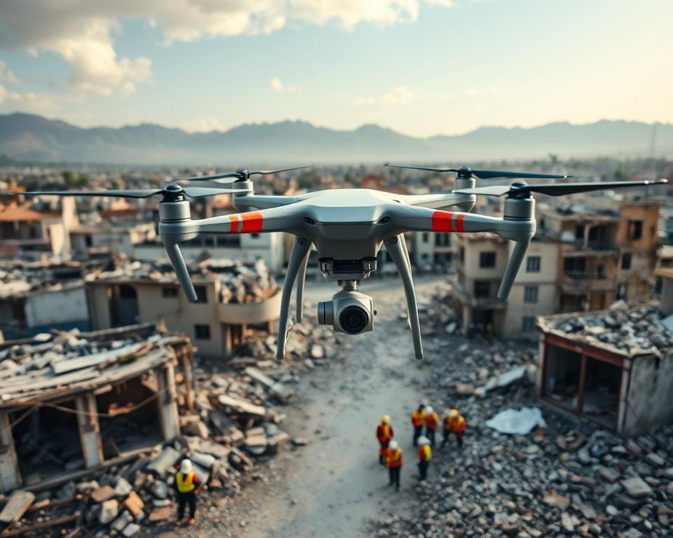 Vorteile der Drohnenüberwachung bei Erdbeben