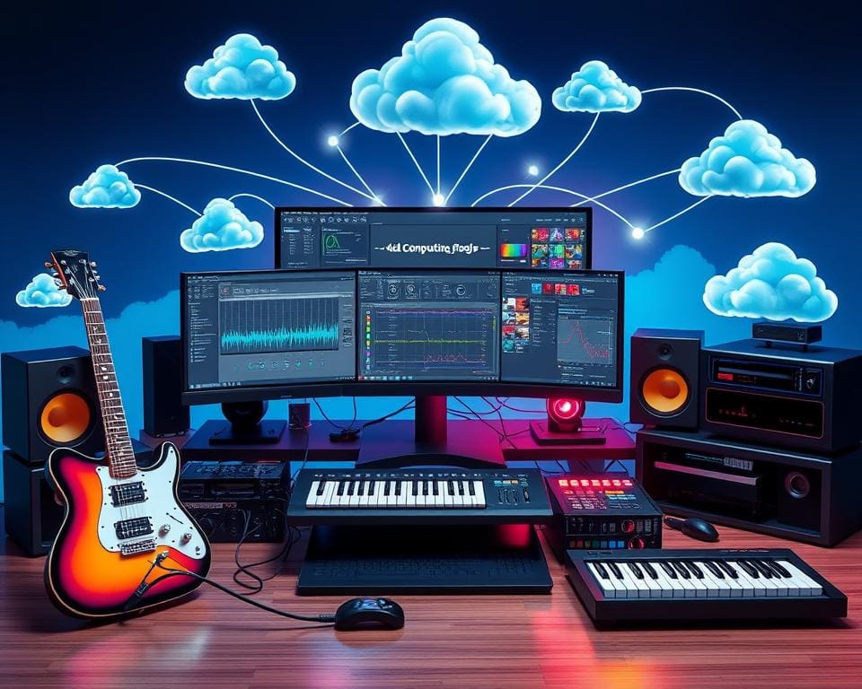 Vorteile von Cloud Computing für Musikproduktion