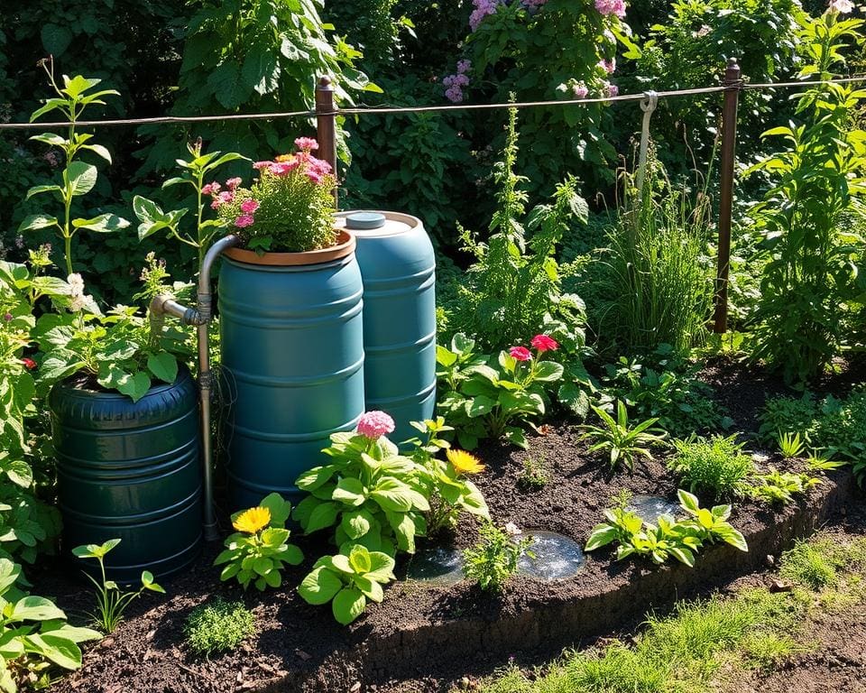 Wasserspeicherung für nachhaltige Bewässerung