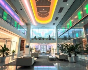 Welche Rolle spielt Lichttechnologie bei der Gestaltung smarter Gebäude?