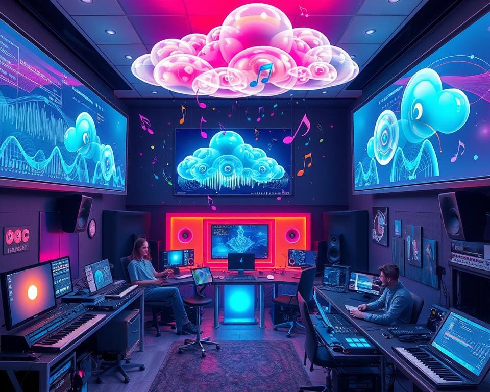 Wie beeinflusst Cloud Computing die Musikproduktion?
