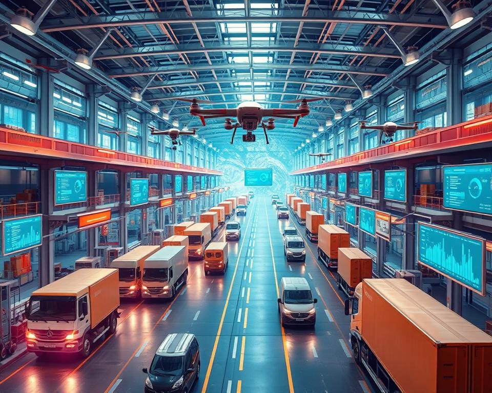 Wie beeinflusst KI die Effizienz von Logistikprozessen?