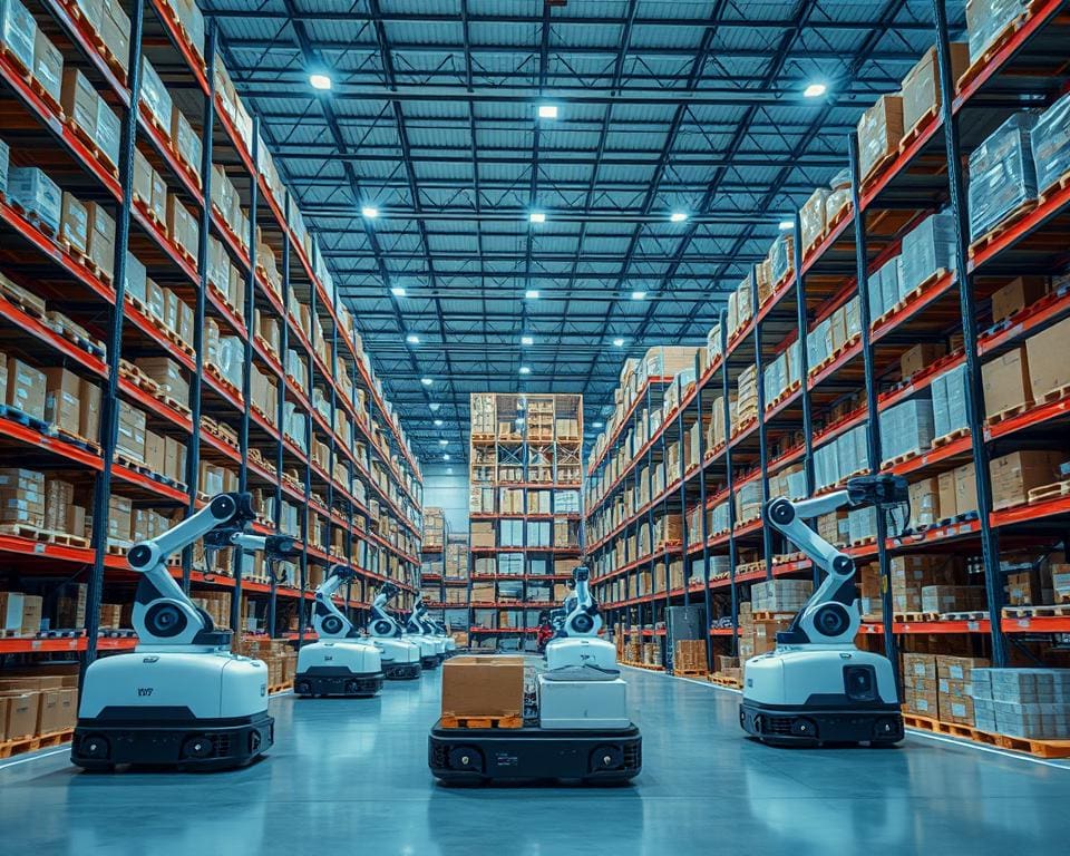 Wie unterstützt Robotik in der Lagerlogistik?