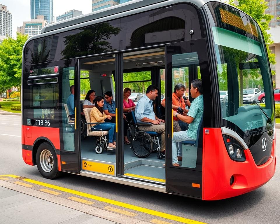 Zugänglichkeit autonome Busse