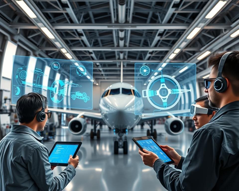 digitale Lösungen in der Flugzeugwartung