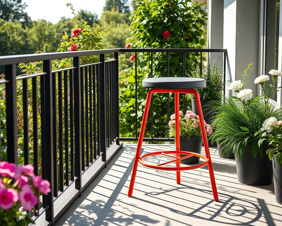 hochwertige Materialien für Outdoor-Hocker von Fermob