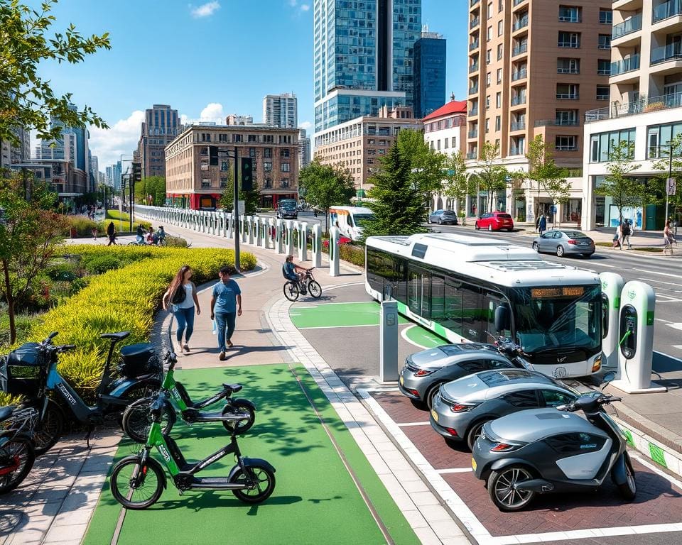 nachhaltige Verkehrsmittel