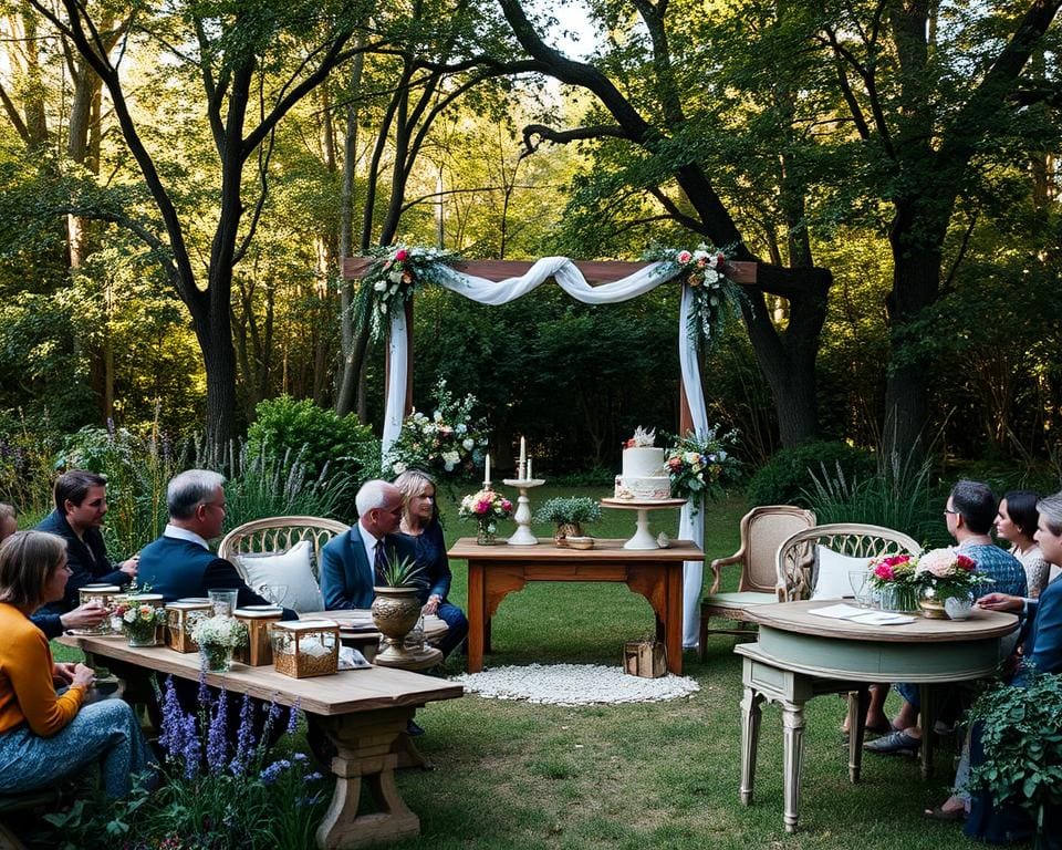 ökologische Hochzeiten