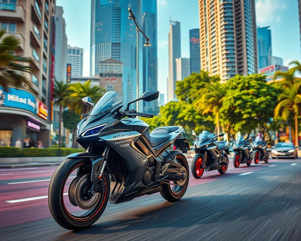 Autonome Motorräder für urbane Abenteuer