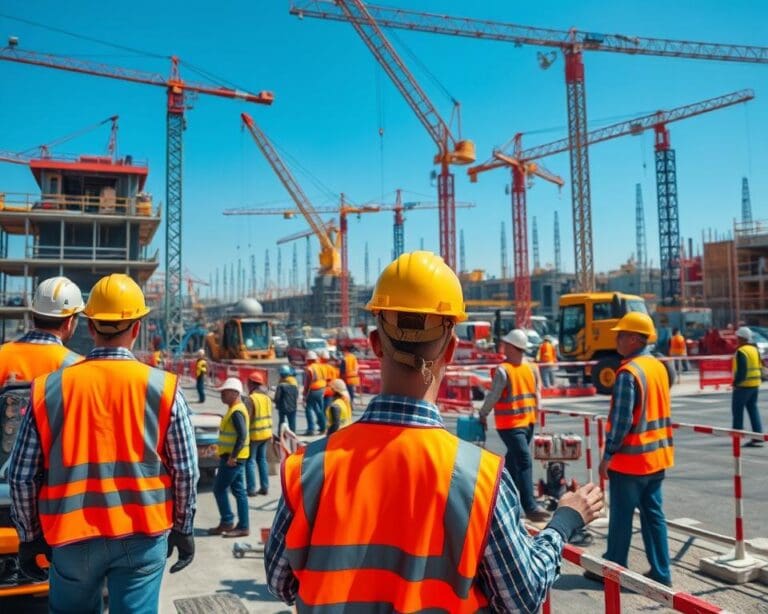 Baustellenkoordinator: Effizienz und Sicherheit auf Großbaustellen