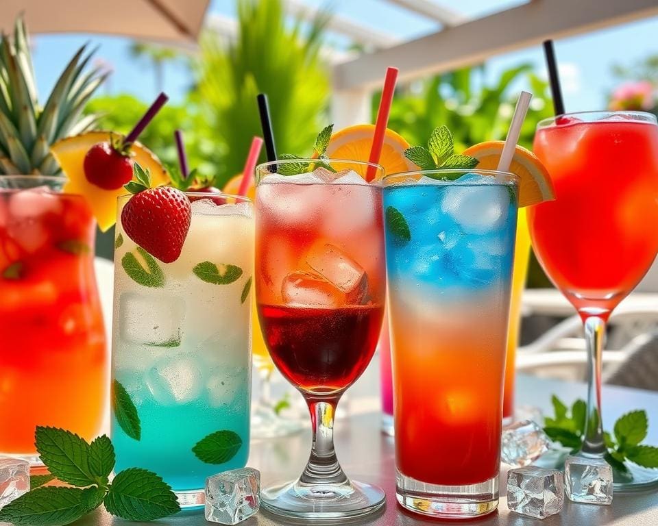 Beliebte Sommercocktail-Rezepte